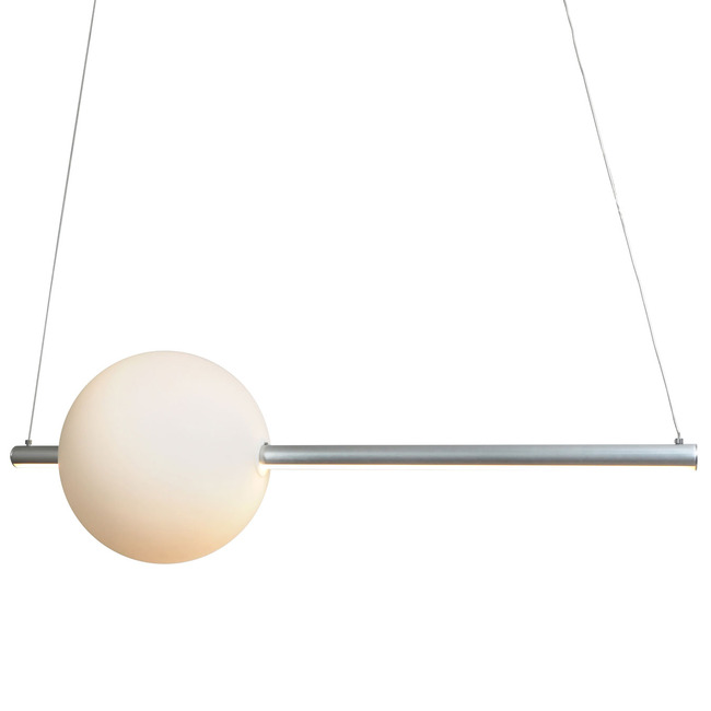 Orb Up-Down Illumination Linear Pendant by Abra Lighting