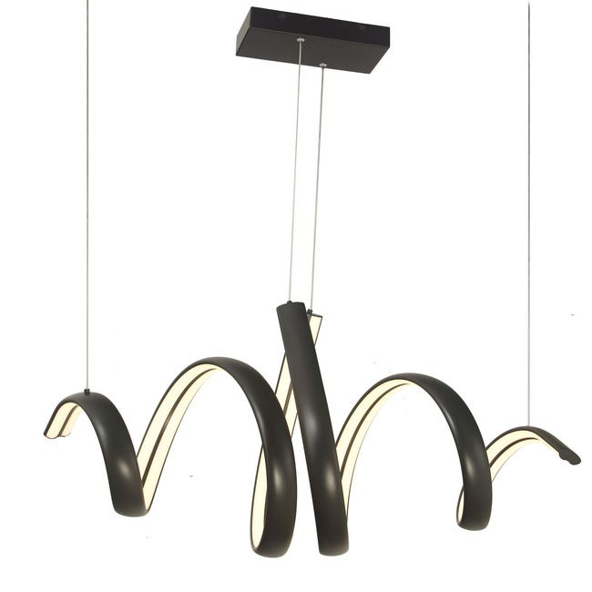 Sling Linear Swirl Pendant by Abra Lighting