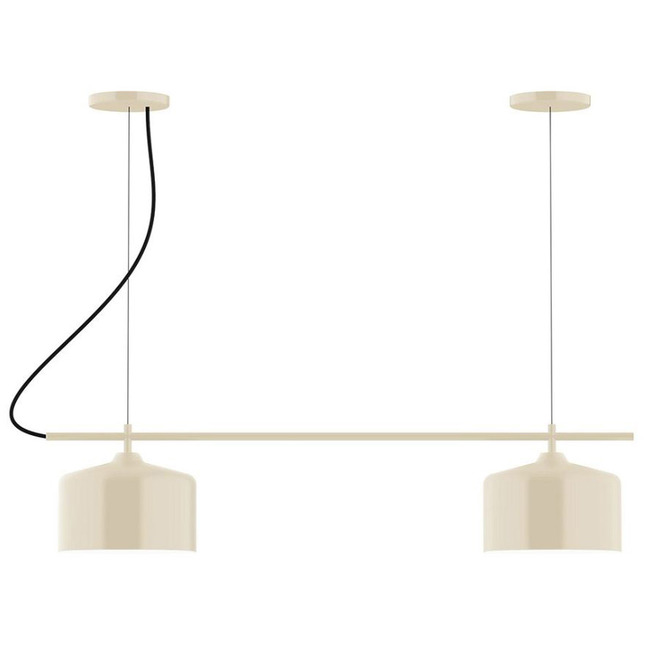 J-Series Julia Dual Canopy Linear Chandelier by Montclair Light Works