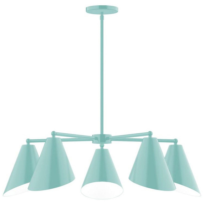 J-Series Jasmine Stem Hung Chandelier by Montclair Light Works