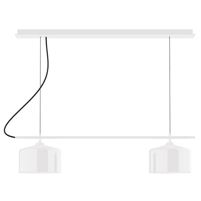 Axis Julia Linear Chandelier w/Bar Canopy by Montclair Light Works