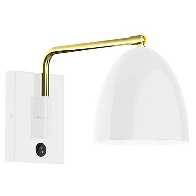 J-Series Jill Swing Arm Wall Sconce by Montclair Light Works