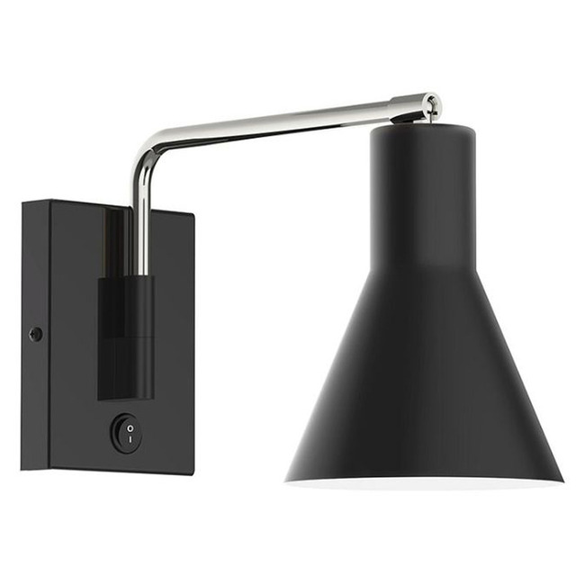 Axis Flare Swing Arm Wall Sconce by Montclair Light Works