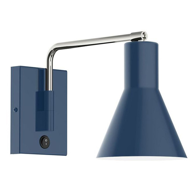 Axis Flare Swing Arm Wall Sconce by Montclair Light Works
