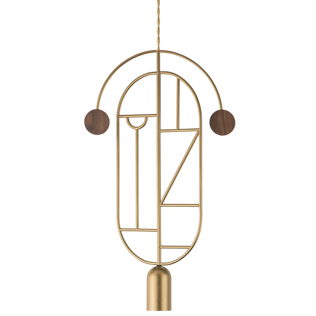 Wooden Dots WD07 Pendant by Nomon