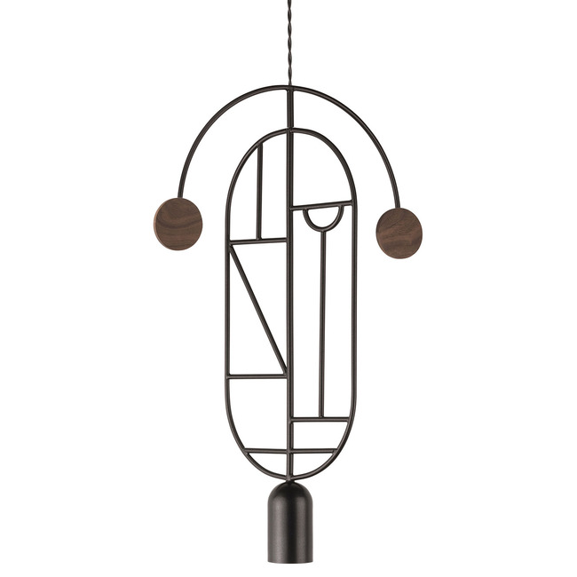 Wooden Dots WD07 Pendant by Nomon