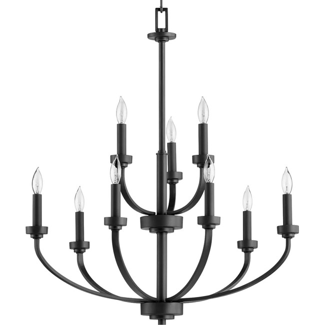 Reyes Candlelight Chandelier by Quorum