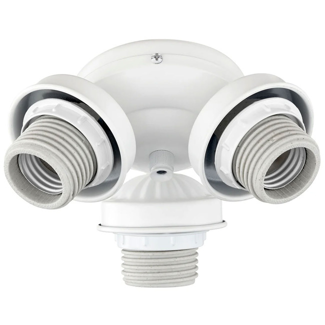 3-Light Flush Fan Light Kit by Quorum