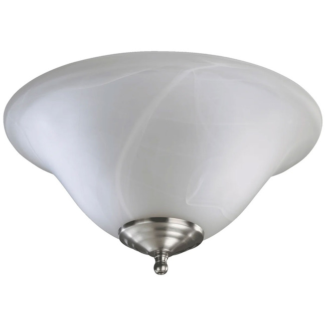 Faux Alabaster Fan Light Kit by Quorum