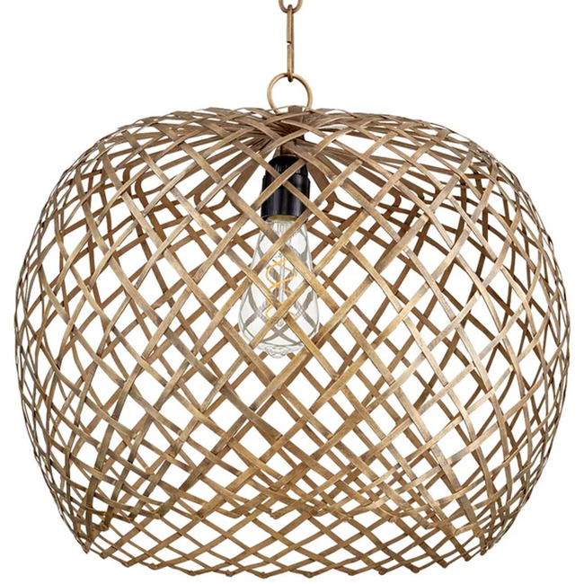 Artisan Linked Sphere Pendant by Quorum