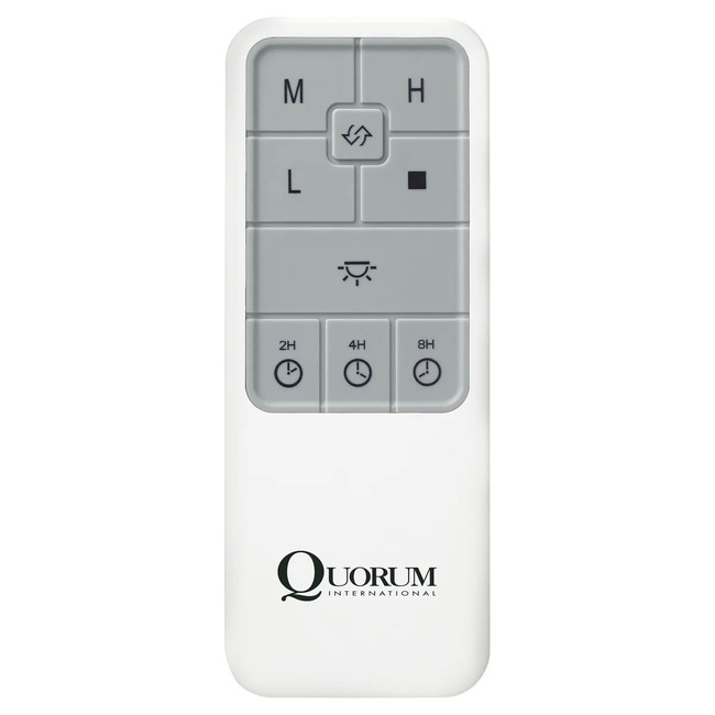 Wi-Fi Hand Held Remote Control for A/C Motor Fan by Quorum