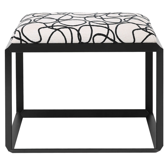 Curls Small Bench by Uttermost