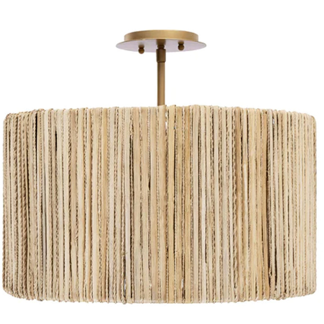 Jacob Semi Flush Ceiling Light by Varaluz