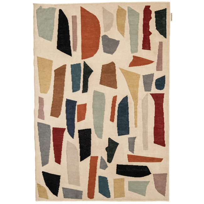 Tones Pieces Kilim Rug by Nanimarquina