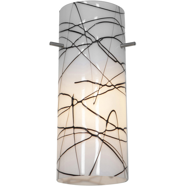 Cylinder Pendant Glass Shade by Access