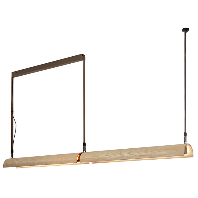 Aluet Indirect Linear Pendant by Bover