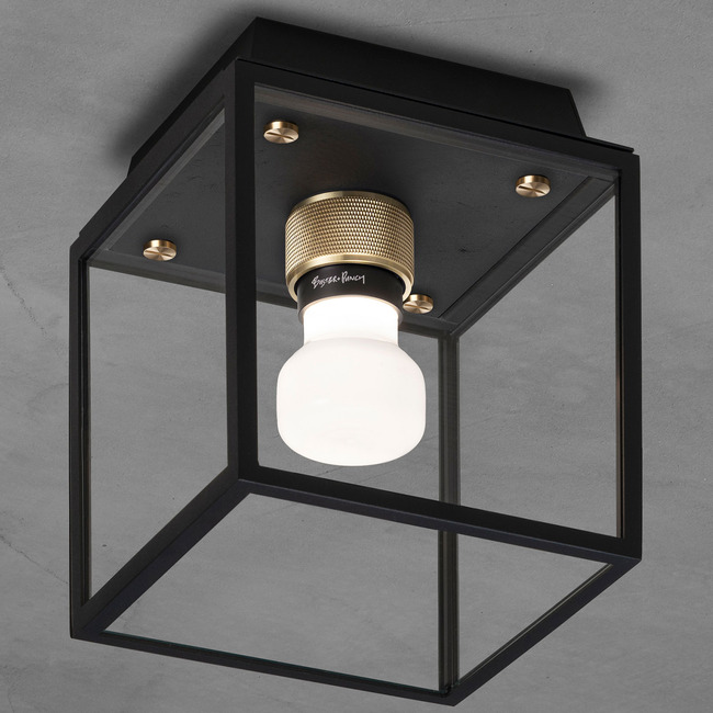 Caged Wet Wall / Ceiling Light by Buster + Punch
