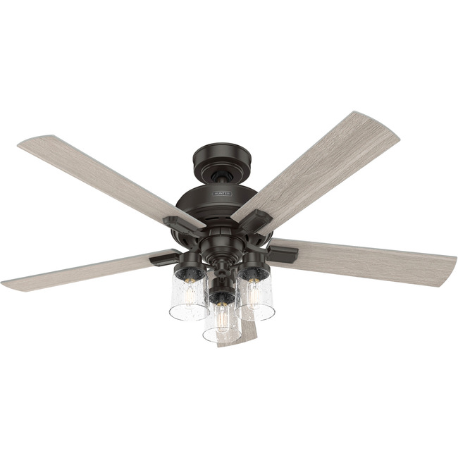 Hartland Ceiling Fan with Light and Remote by Hunter Fan