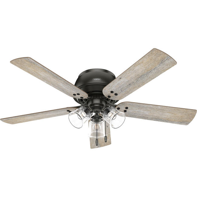Shady Grove Low Profile Ceiling Fan with Light by Hunter Fan