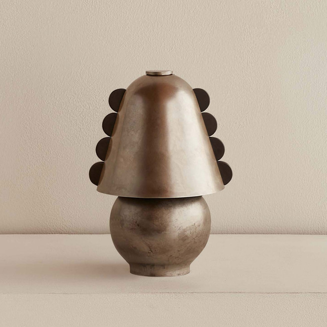 Brass Calla Portable Table Lamp by In Common With