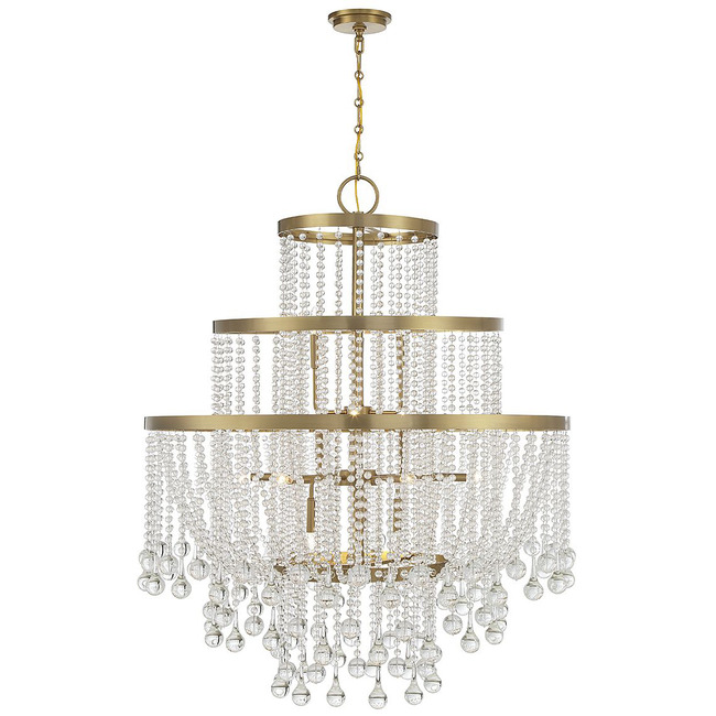 Luna Large Chandelier by Savoy House