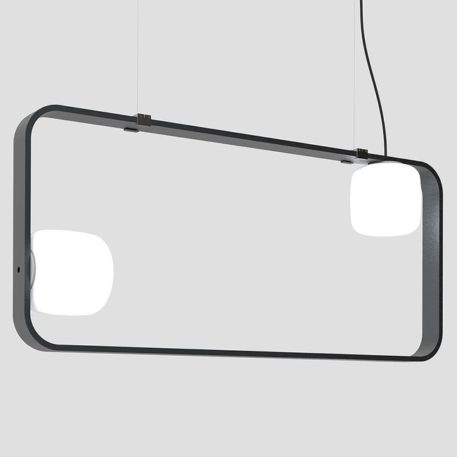 Groove Horizontal Pendant by Vistosi