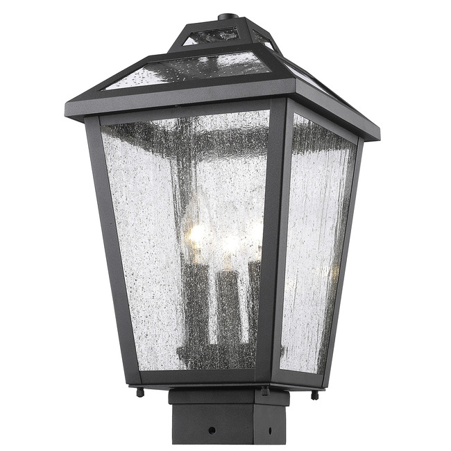 Bayland Outdoor Post Light with Square Fitter by Z-Lite