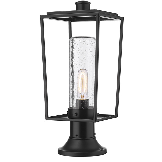 Sheridan Outdoor Pier Light with Simple Round Base by Z-Lite