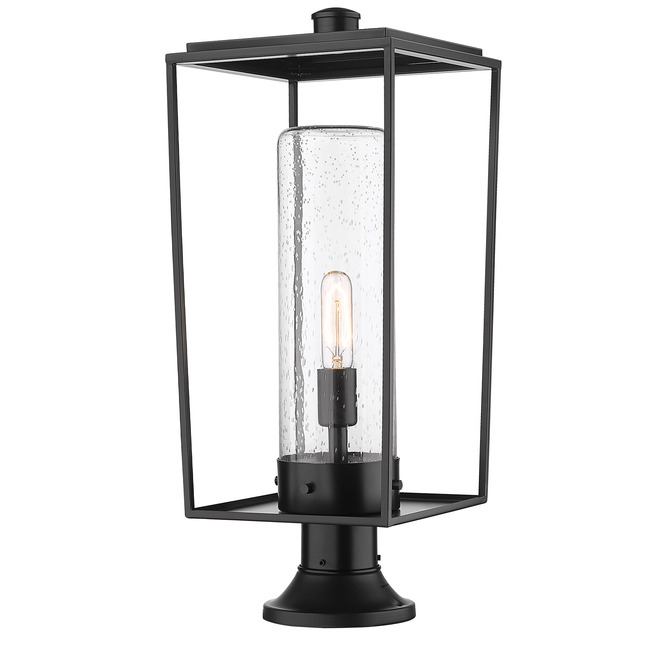 Sheridan Outdoor Pier Light with Simple Round Base by Z-Lite