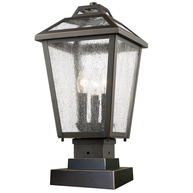 Bayland Outdoor Pier Light with Square Stepped Base by Z-Lite