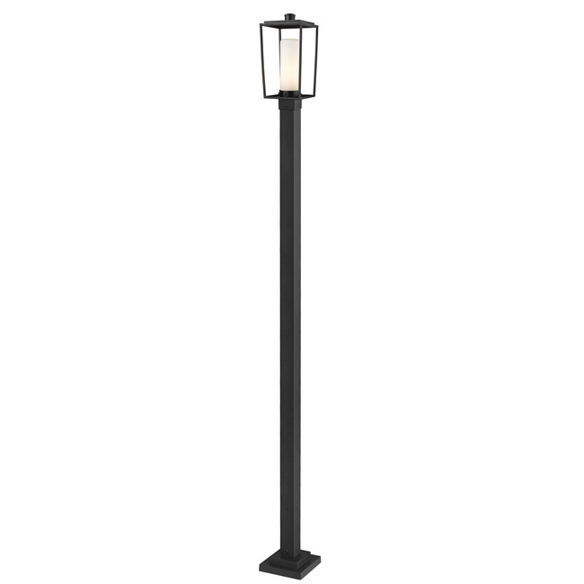 Sheridan Outdoor Post Light with Square Post/Stepped Base by Z-Lite