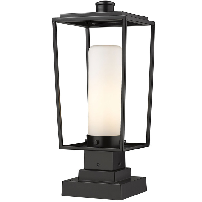 Sheridan Outdoor Pier Light with Square Stepped Base by Z-Lite