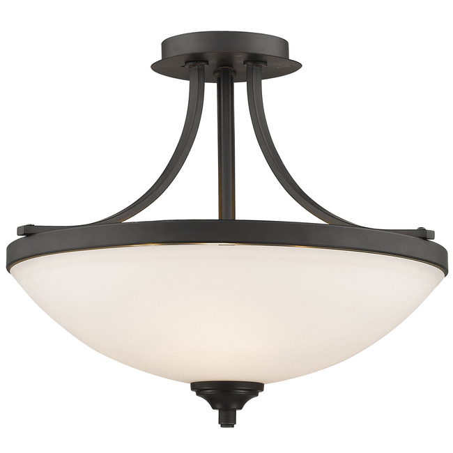 Bordeaux Semi Flush Ceiling Light by Z-Lite