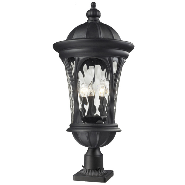 Doma Outdoor Pier Light with Decorative Base by Z-Lite