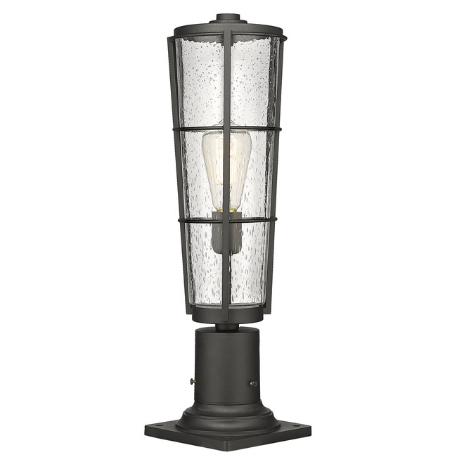 Helix Outdoor Pier Light with Traditional Base by Z-Lite