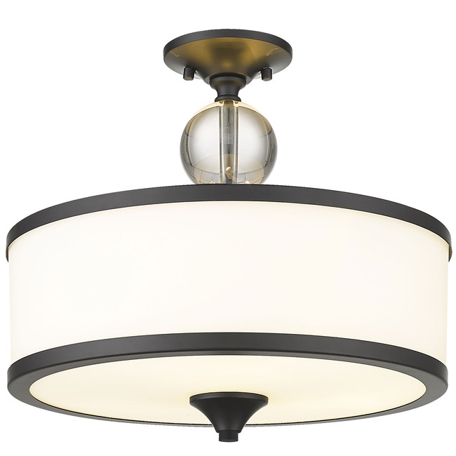 Cosmopolitan Semi Flush Ceiling Light by Z-Lite