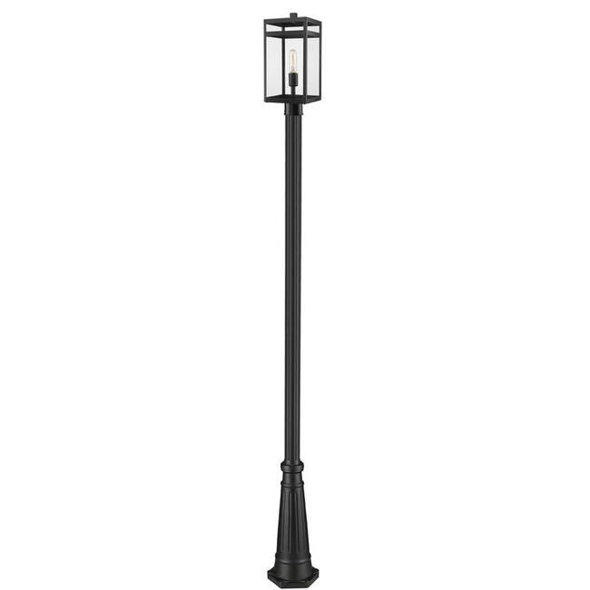 Nuri Outdoor Post Light with Round Post/Hexagon Base by Z-Lite