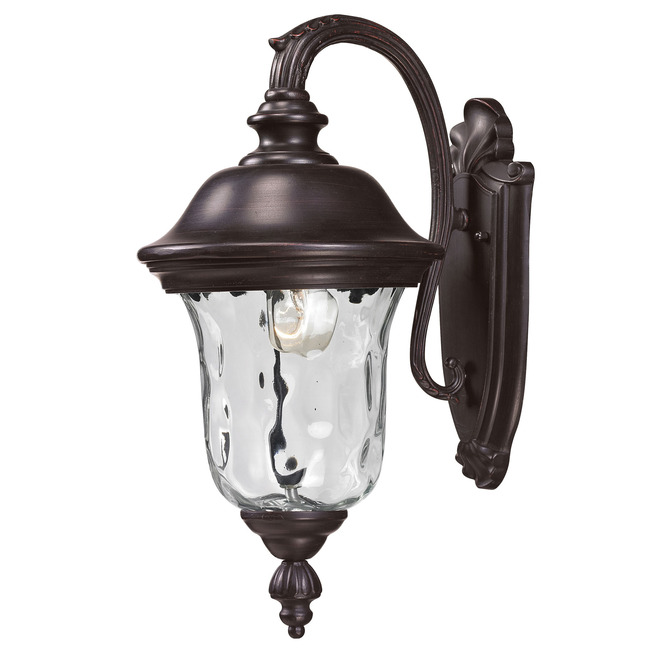 Armstrong Arm-Down Outdoor Wall Light by Z-Lite