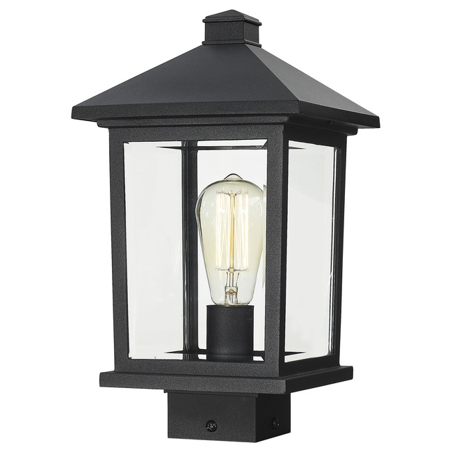 Portland Outdoor Post Light with Square Fitter by Z-Lite