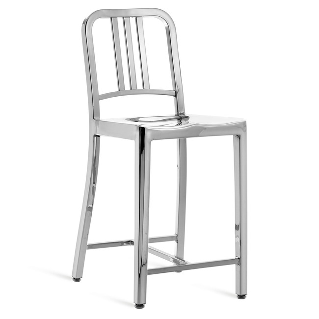 1006 Navy Collection Bar/ Counter Stool by Emeco