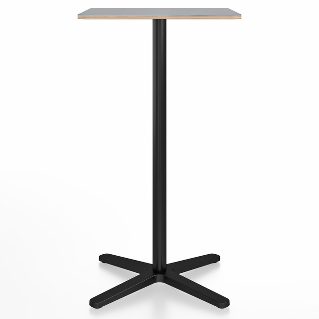 2 Inch X Base Bar/ Counter Table by Emeco