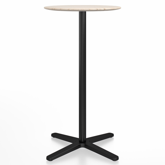 2 Inch X Base Bar Round Table by Emeco