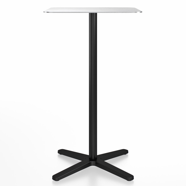 2 Inch X Base Bar Square Table by Emeco