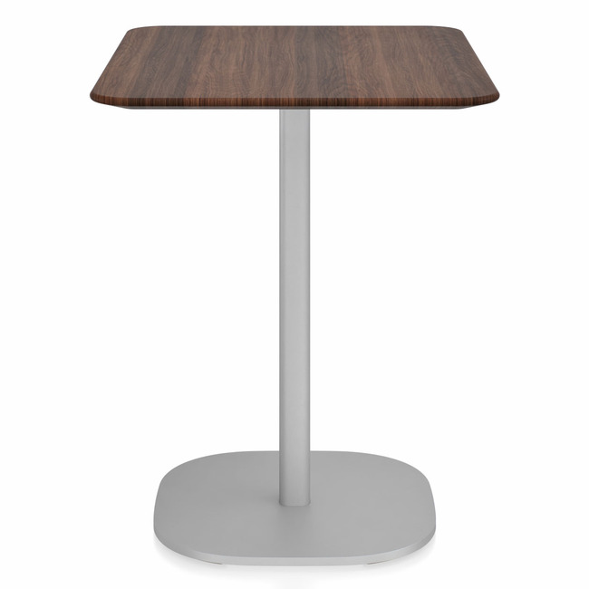 2 Inch Flat Base Cafe Table by Emeco | 2INCHCT2430FWAL | EMC1258913