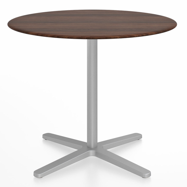 2 Inch X Base Round Cafe Table by Emeco