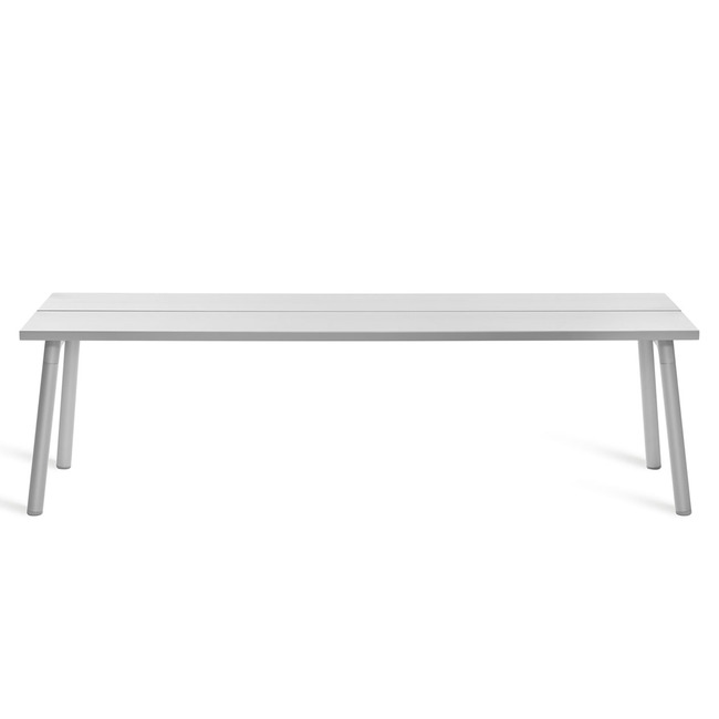 Run Aluminum Bench by Emeco | RB3SEATERSALU | EMC1259875