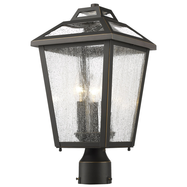 Bayland Outdoor Post Light with Round Fitter by Z-Lite