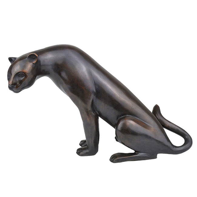Cheetah Sculpture by Currey and Company
