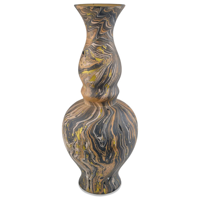 Marbleized Vase by Currey and Company