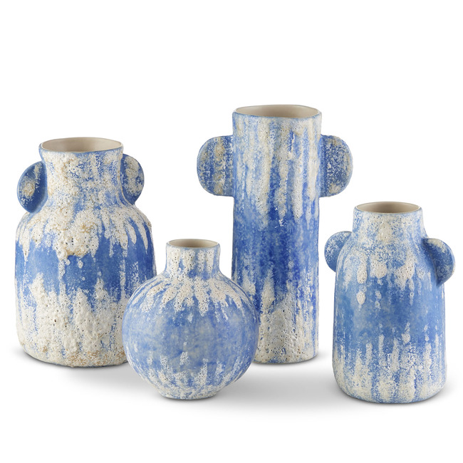 Paros Vase Set of 4 by Currey and Company